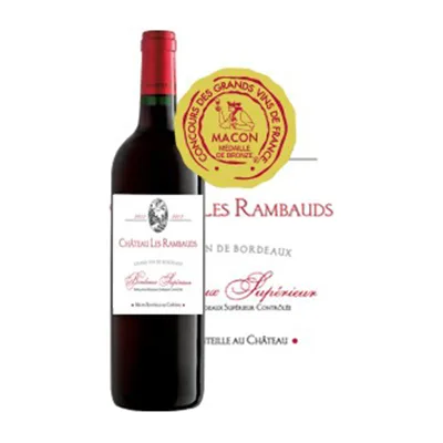 Château Les Rambauds Bordeaux Supérieur 6x75 cl